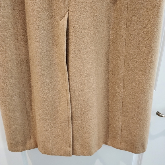 Camel Coat, Vintage 1980's,  Misses Size 12 -14 - Picture 4 of 7
